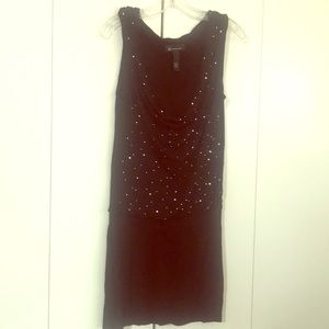 Women’s sleeveless black dress